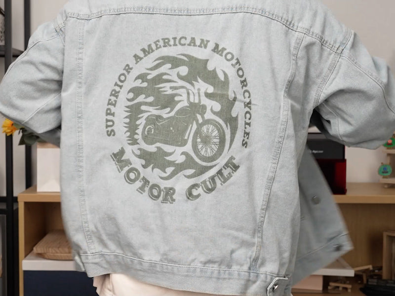 How to Laser Engrave a Denim Jacket 00