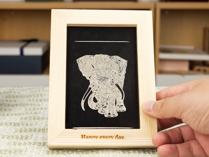 How to Original Image Direct Engrave Photo Paper 00