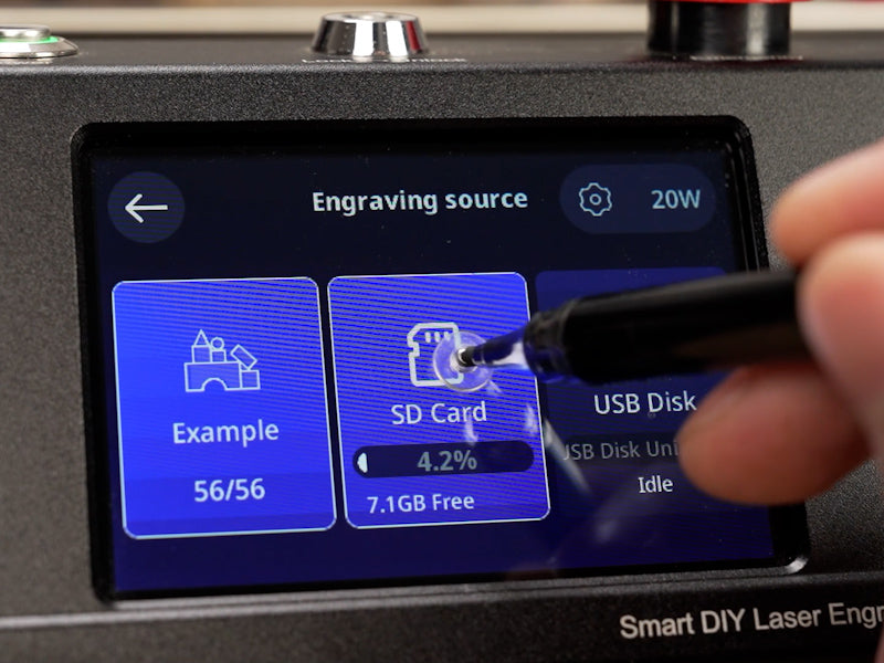 How to Laser Engrave a Wooden Eiffel Tower 003