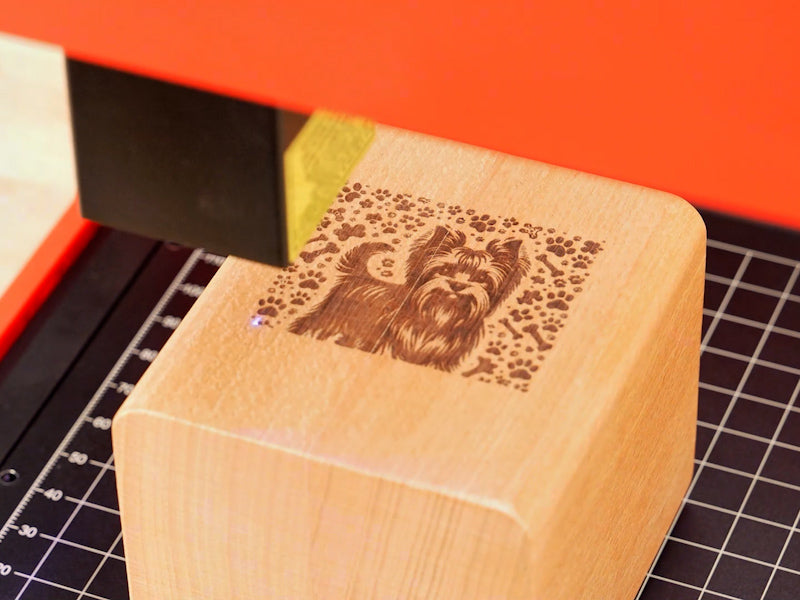 How to Laser Engrave Wood Plant Pots 07