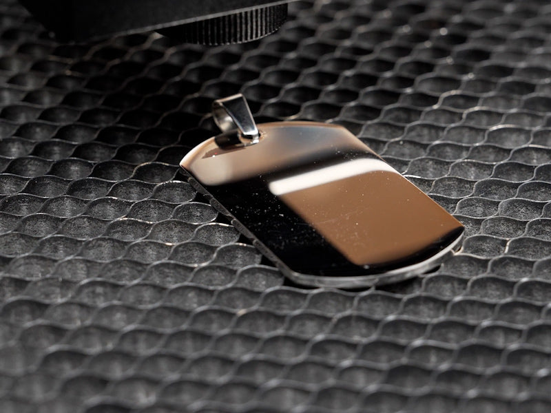 How to Laser Engrave Stainless Steel Metal Dog Tags in 5 Easy Steps 002