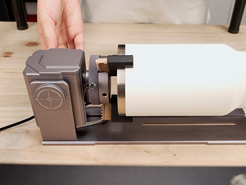 How to Laser Engrave a Stainless Steel Coated Mug for Dad 001