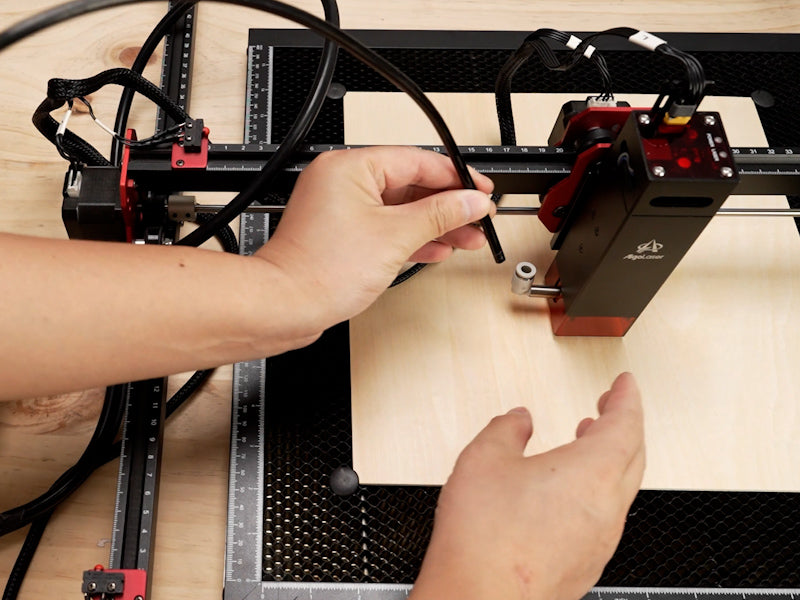 How to Laser Engrave 3D Plywood Sunset Painting Art 001