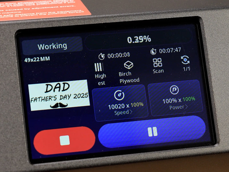 How to Laser Engrave a Father’s Day Metal Pocket Knife 05