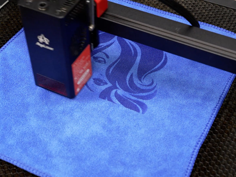 How to Laser Engrave Fabric Towels 08