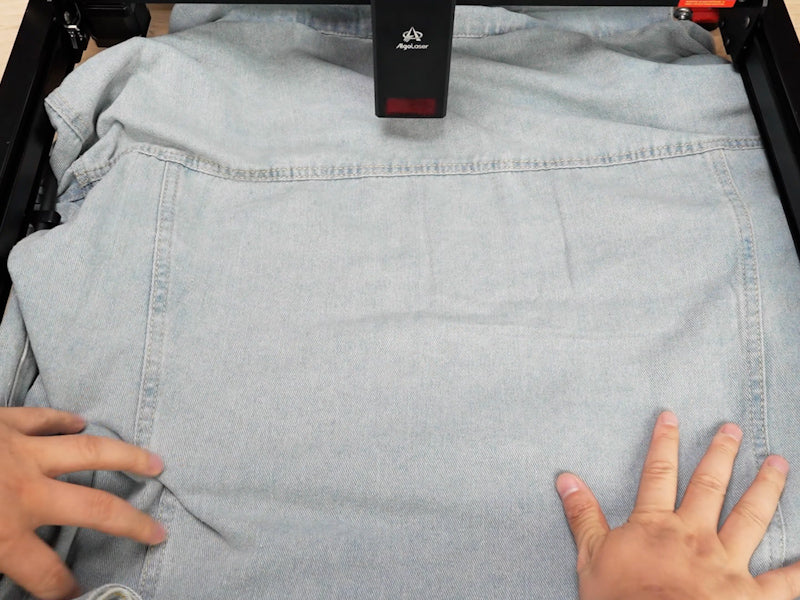 How to Laser Engrave a Denim Jacket 02