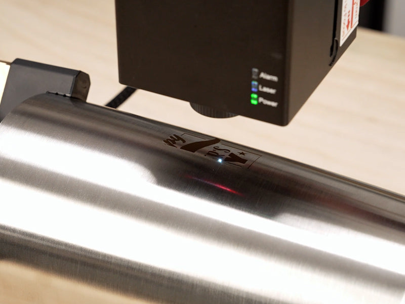 How to Laser Engrave a Stainless Steel Water Cup for Dad 005