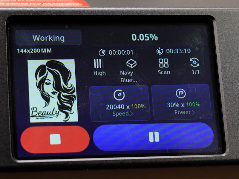 How to Laser Engrave Fabric Towels 06