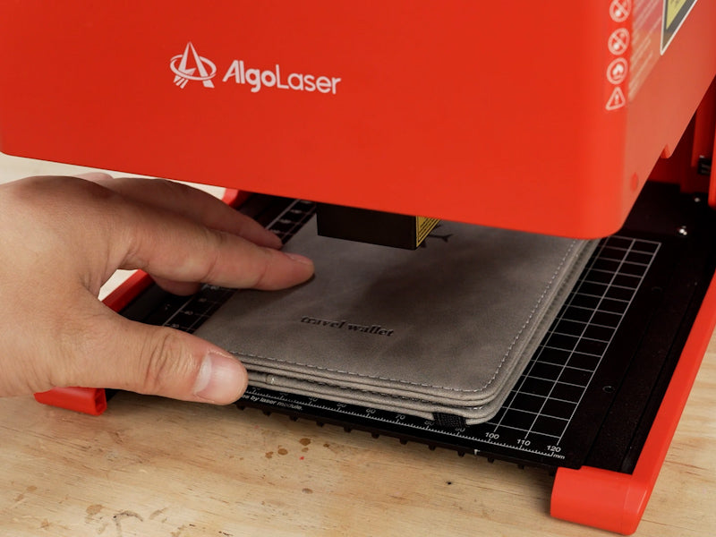 How to Laser Engrave a Leather Passport Holder 001