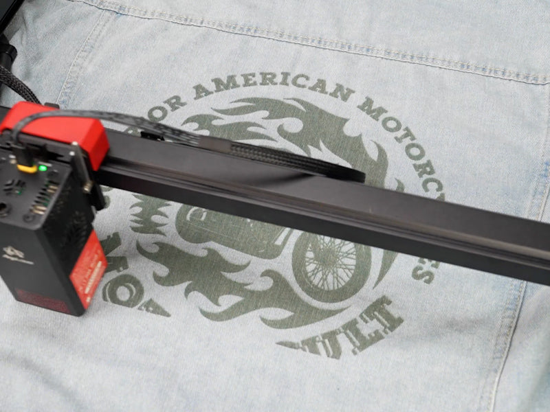 How to Laser Engrave a Denim Jacket 07