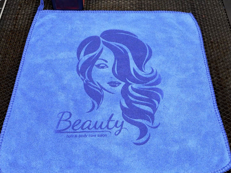 How to Laser Engrave Fabric Towels 09