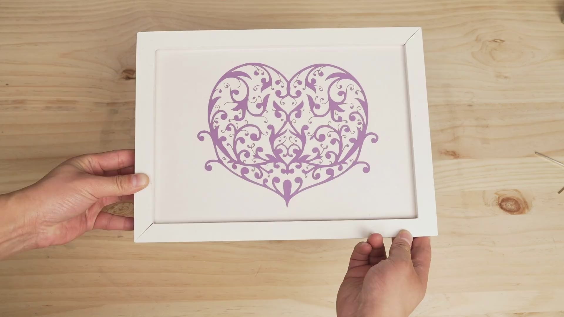 Laser Engrave Valentine's Day Paper Cut Gifts