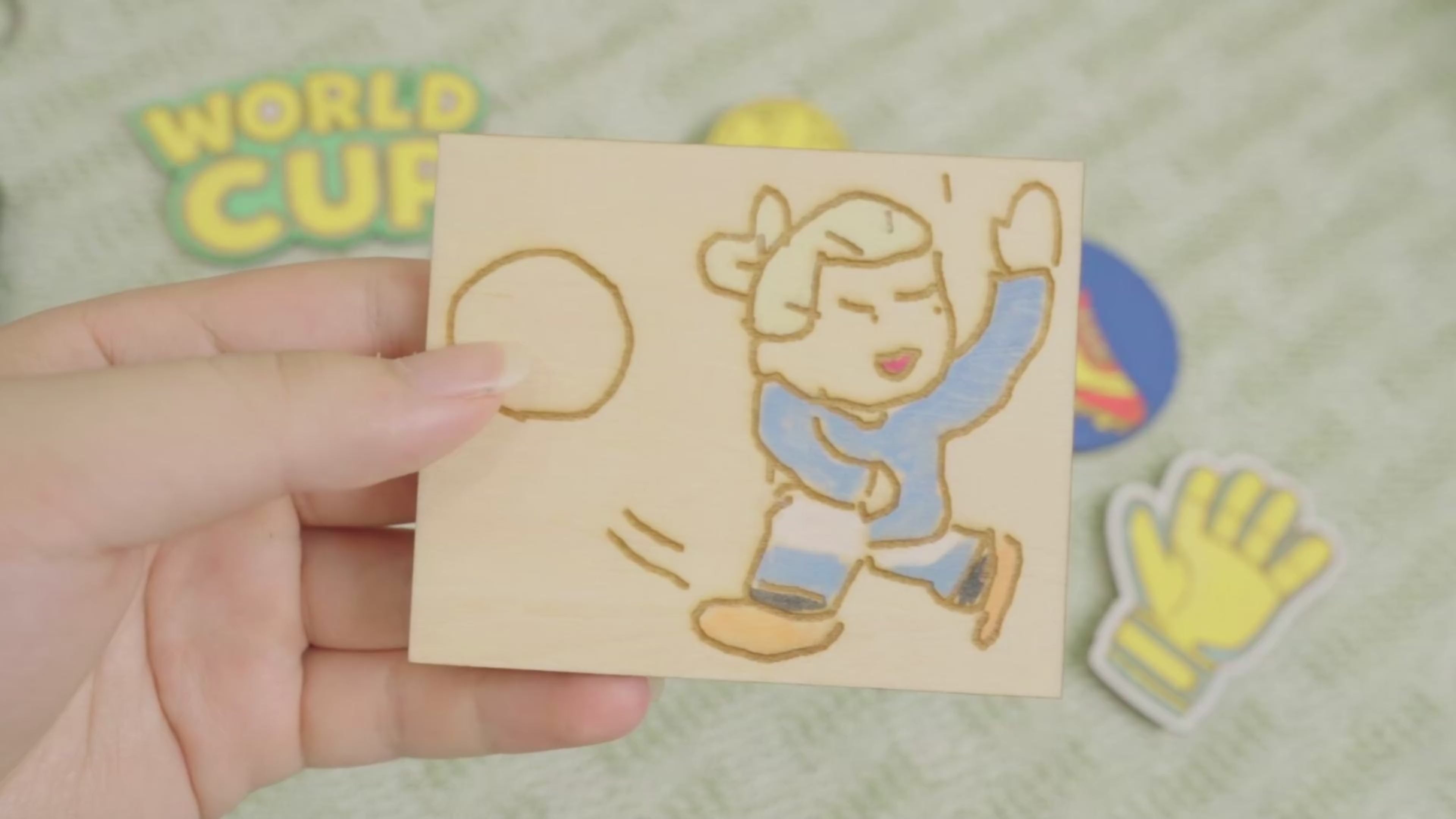Laser Engraved Fridge Magnets