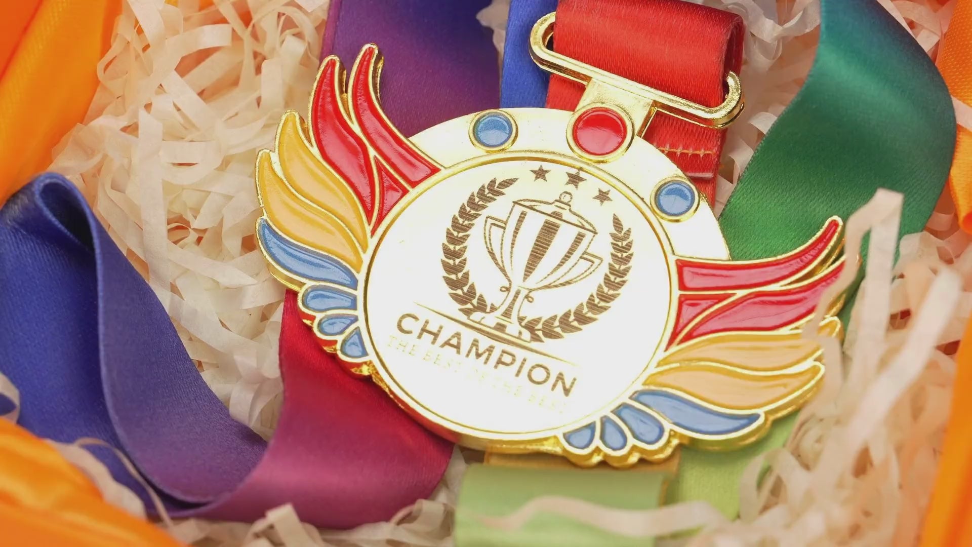 Laser Engraved Metal Medals